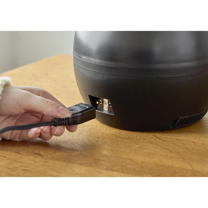 アピックス APIX スチームファン式アロマ加湿器 スチーム式 ASZ-240-BK