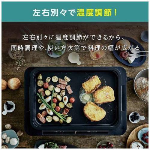 IRIS OHYAMA アイリスオーヤマ 左右温調ホットプレート1枚 WHPK