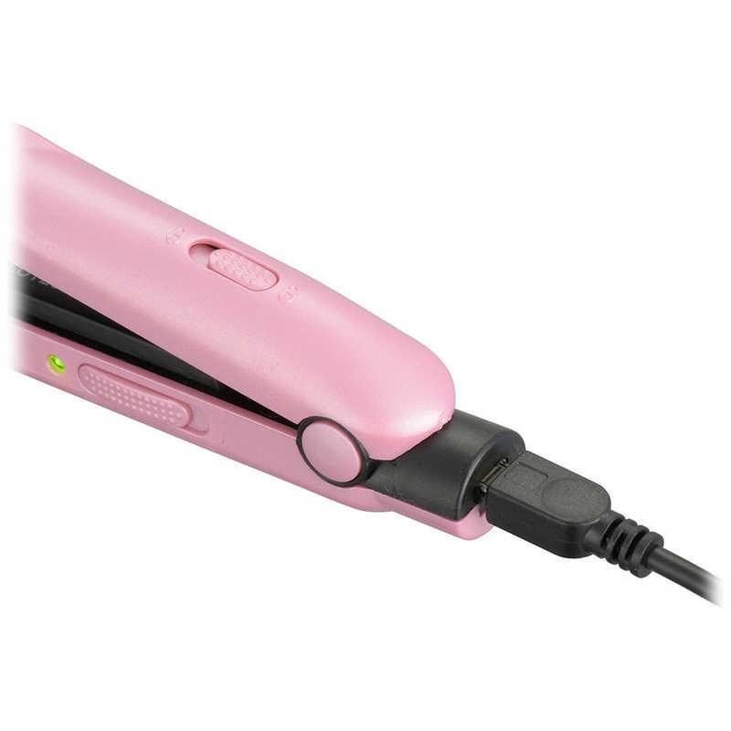 オーム電機 Iberis ストレートアイロン モバイルヘアアイロン 13mm 200