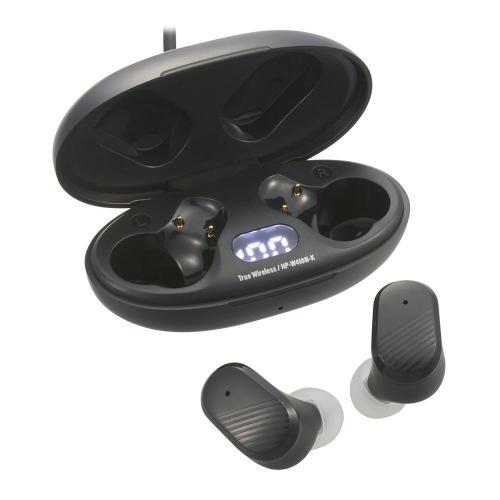 OHM（オーム電機） OHM AudioComm完全ワイヤレスイヤホン ブラック HP