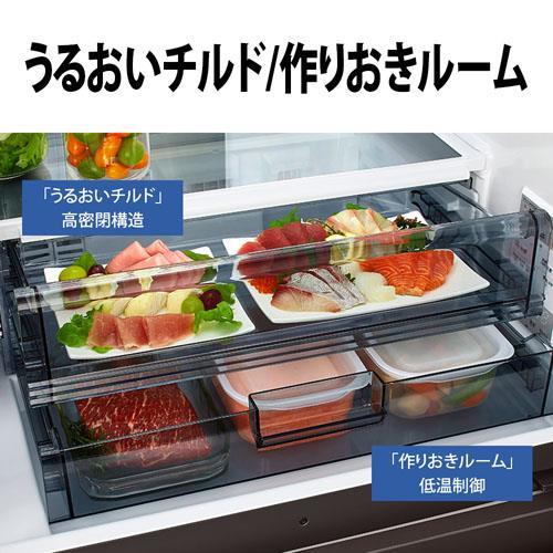 中古 シャープ SHARP SJ-MW46K-W 冷蔵庫 457L・どっちもドア 5ドア ラスティックホワイト(大型配送対象商品 / 配達日・時間指定不可/ 沖縄および離島対応不可) 【V2595743042】(91124円)