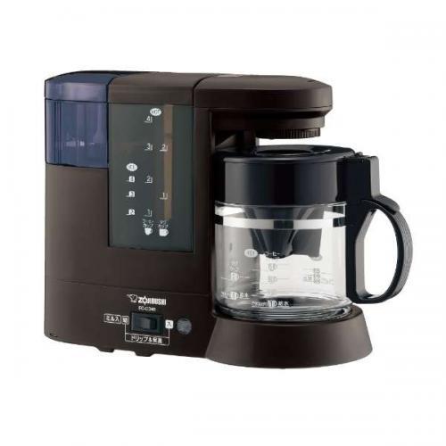 象印（ZOJIRUSHI） ミルつきコーヒーメーカー ダークブラウン EC-CD40 