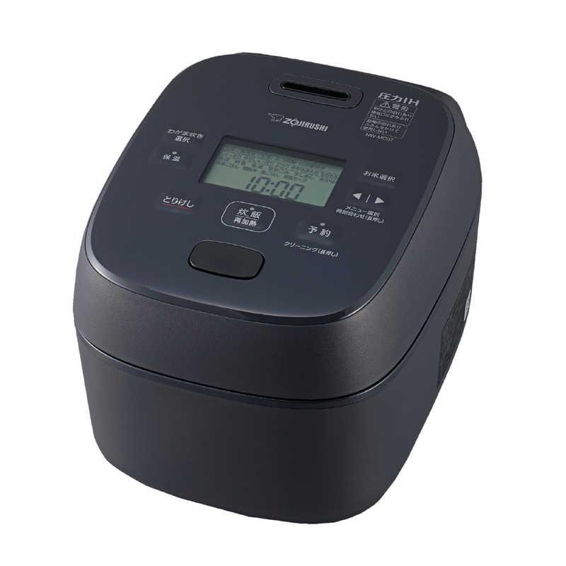 ZOJIRUSHI 象印 圧力IH炊飯器 豪熱大火力 NW-MC07-BZ スレートブラックの商品画像（Yahoo!ショッピング）