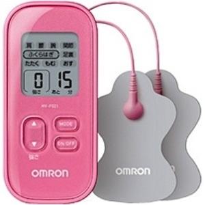 オムロン OMRON 低周波治療器 ピンク HV-F021-PK 〈HVF021-PK〉｜denkichiweb