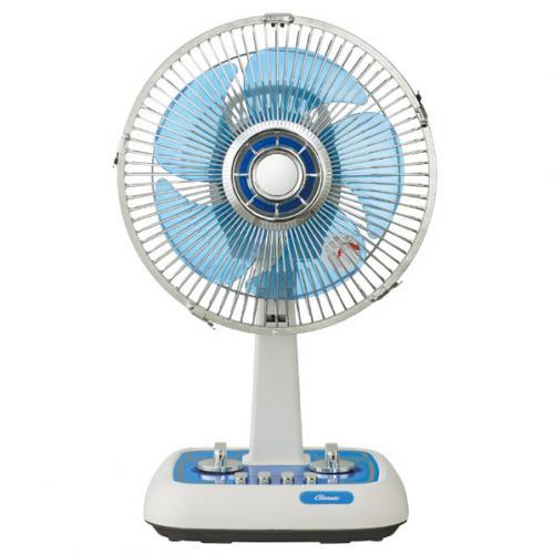 家庭用扇風機 200W ホワイト/ブルー KOIZUMI（コイズミ） ミニ扇風機 ブルー KLF-2056A〈KLF2056A