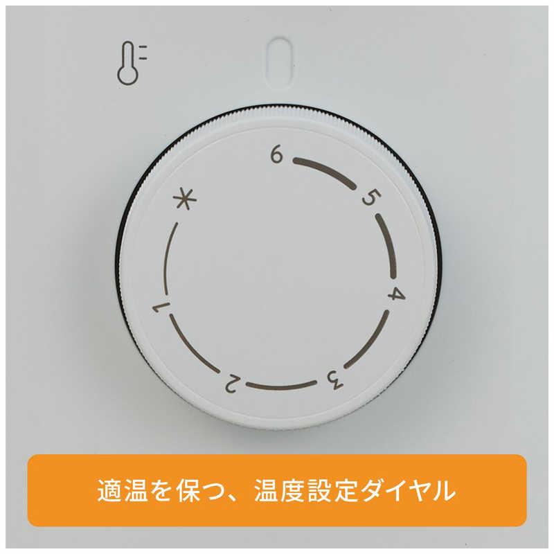 デロンギ ヴェルティカルド オイルヒーター カモミールホワイト 最大10