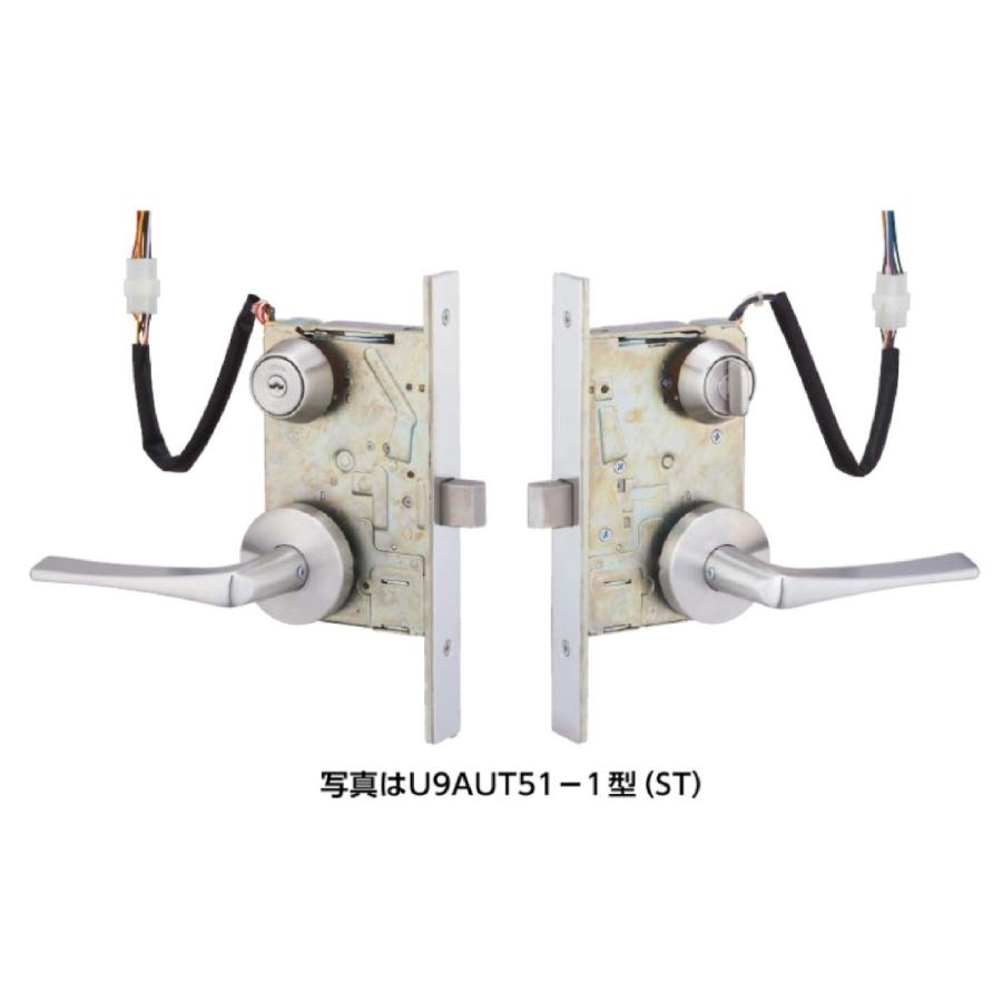 AUT51-1 美和ロック 電気錠 MIWA U9 BS76mm,DT40 電子錠 : 電気錠卸