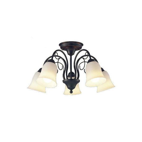 【関東限定販売】受注品/クレカのみ/パナソニック「LGB57585K」LEDシャンデリアライト（〜14畳用）【電球色】（Uライト）【要工事】LED照明●●