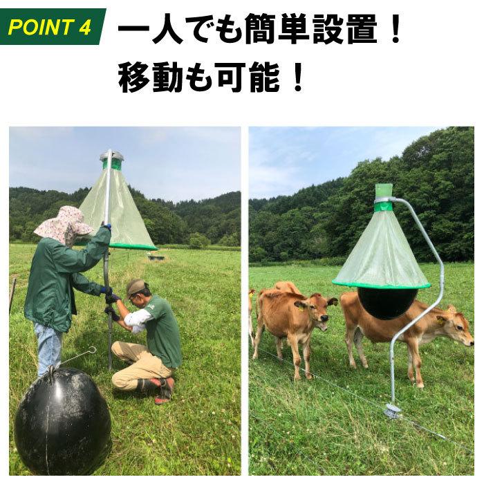 アブキャップ ｜3台まとめ買いセット】 放牧 農場 牧場 酪農 畜産