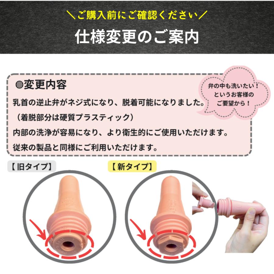 子牛 哺乳 哺育 ボトル 哺乳瓶 【ピーチボトル用交換用乳首（キャップ