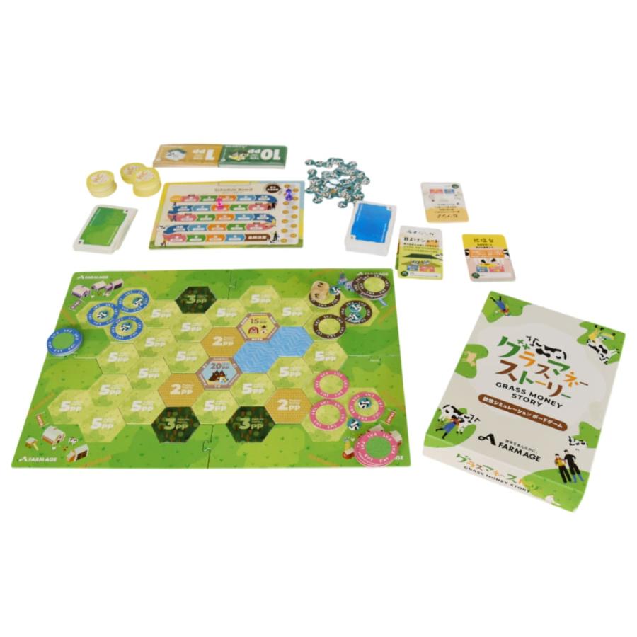 放牧シミュレーションボードゲーム】 グラスマネーストーリー : 電気柵
