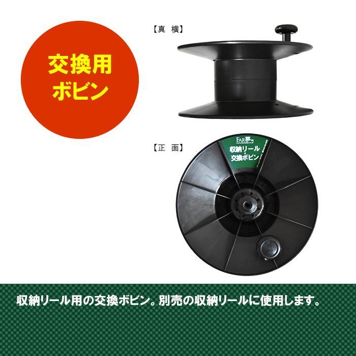 電気柵 ワイヤー リール 【 収納リール専用交換ボビン】 FAR夢