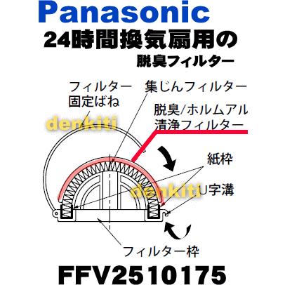 Panasonic FFV2510175 パナソニック 24時間換気システム 用の Panasonic FFV2510175 パナソニック 24時間換気システム 用の