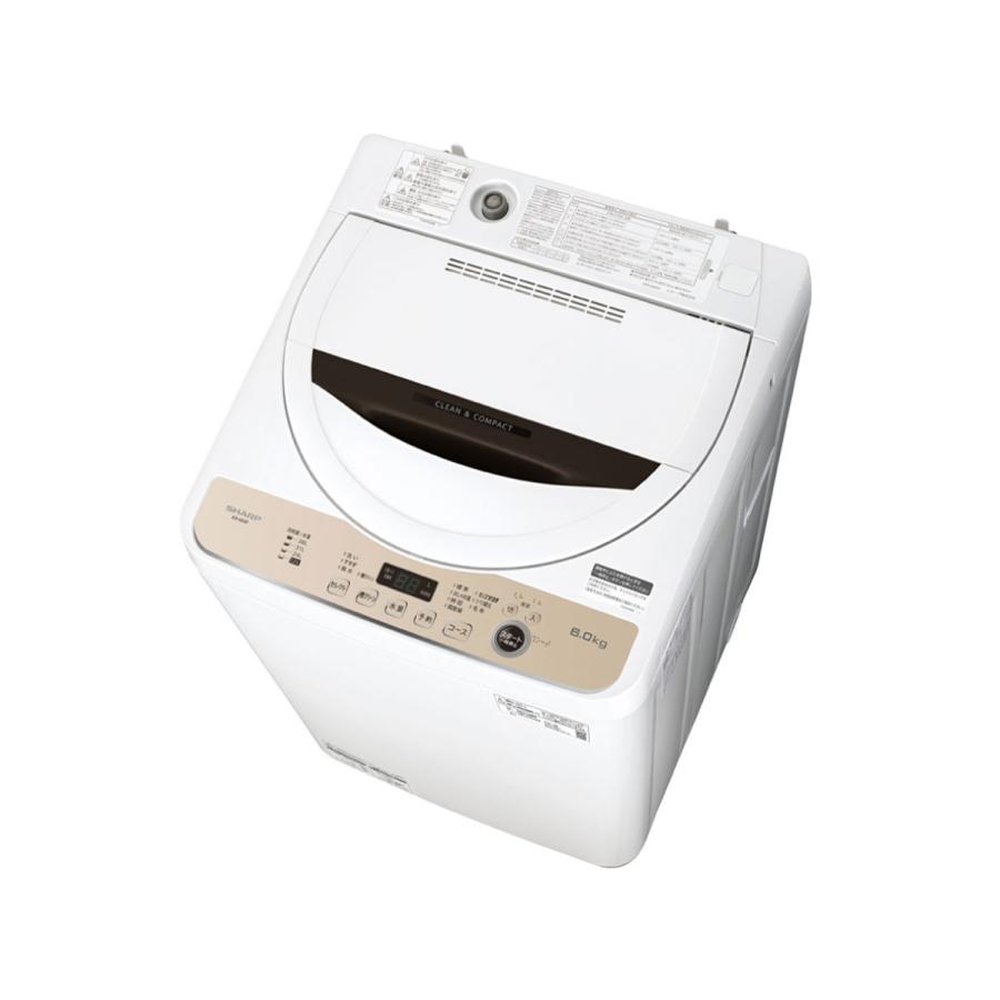 SHARP（シャープ） SHARP ES-GE6F-T 6kg 全自動洗濯機 ESGE6F 沖縄 
