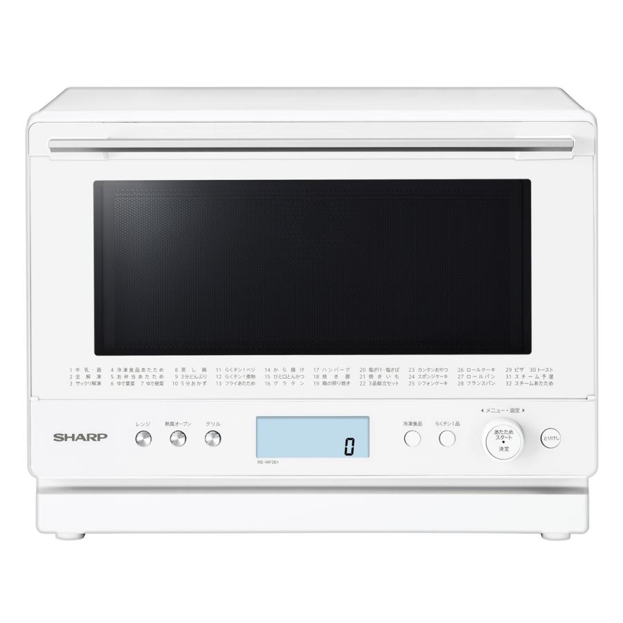 2極タイプ SHARP オーブンレンジ RE-WF261-W 2021年製 - 電子レンジ
