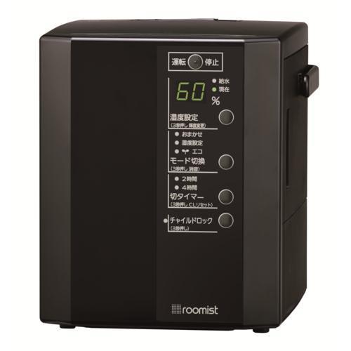【送料無料・新品同様】スチーム式加湿器　三菱重工 SHE35XD-K ブラック roomist 三菱重工 SHE-35XD-K ブラック スチームファン式加湿器