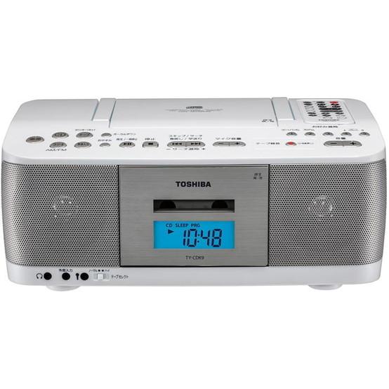 東芝 CDラジカセ TY-CDK9(W) ホワイト Amazon.co.jp: 東芝 CDラジカセ TY-CDK9 (W) ホワイト : 家電＆カメラ