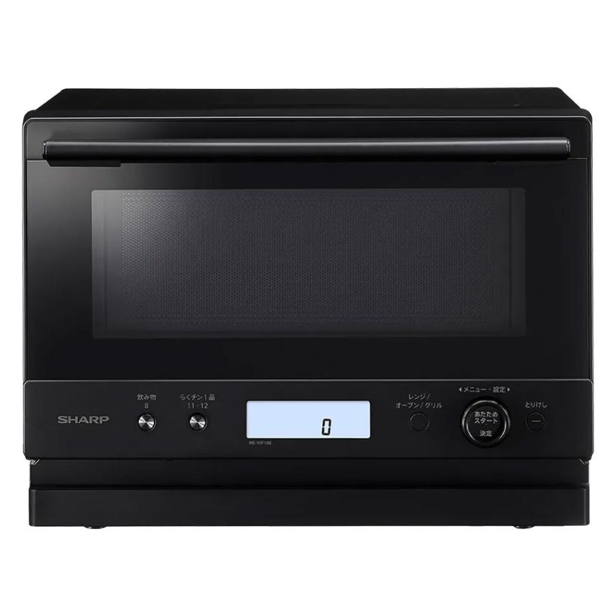 PLAINLY SHARP シャープ RE-WF186-Bオーブンレンジ 18L ブラック