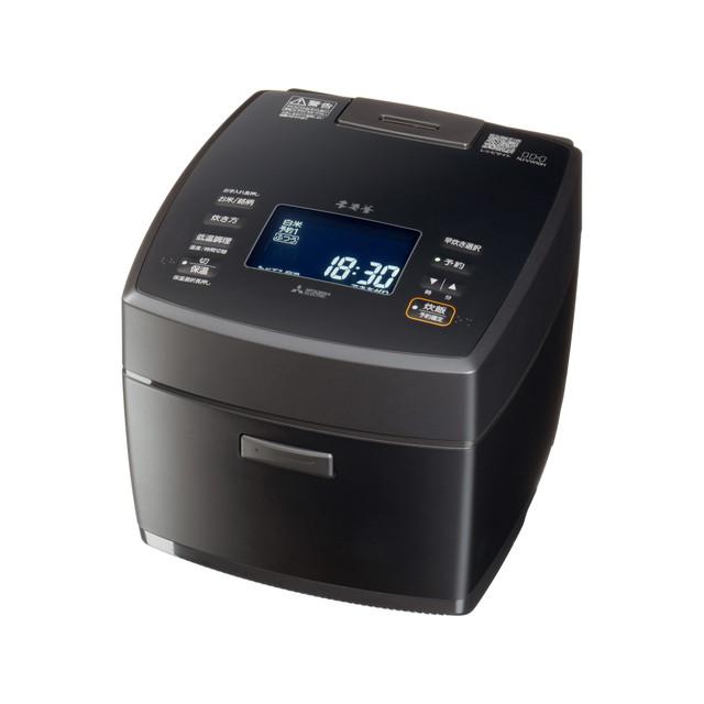 本炭釜 三菱電機 NJ-VW10H-B 5.5合炊き IHジャー炊飯器 本炭釜 炭漆黒