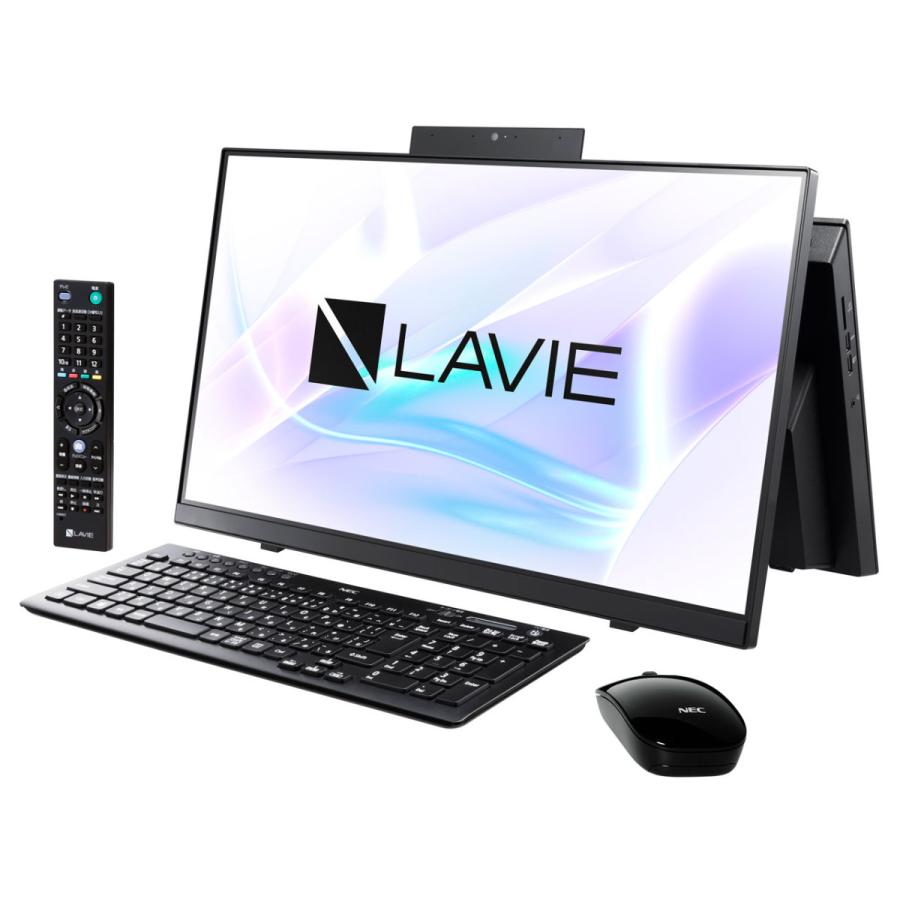 ブランド買うならブランドオフ 在庫処分 新品 NEC LAVIE Home All-in-one PC-HA370RAB 23.8インチ Celeron 5205U HDD1TB DVD±R 付属 即納可 Office メモリ8GB 10 在庫あり Windows TV機能搭載