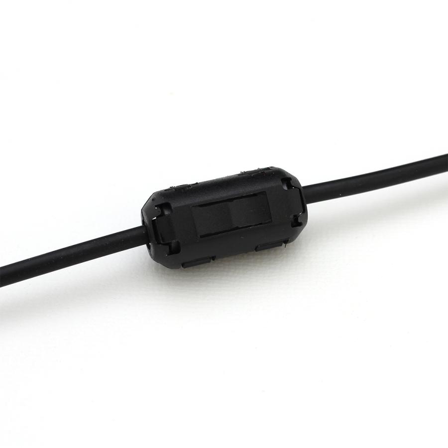 フェライトコア ノイズフィルター φ4-5mm 電源ノイズ ノイズ除去 耐