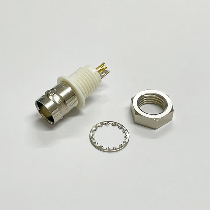 BNC コネクタ メス ハンダ不要 プッシュ式 ワンタッチ接続 １００個 Amazon.co.jp: 電光パーツ BNC コネクタ オス 変換 プッシュ端子