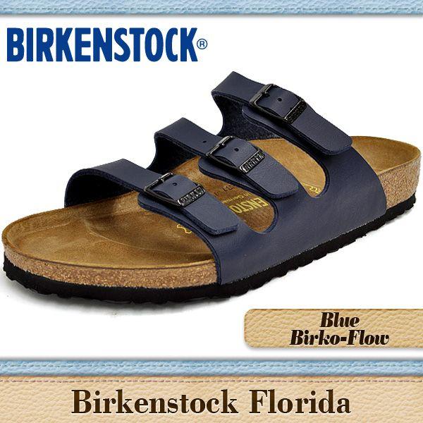 ビルケンシュトック サンダル メンズ フロリダ ブルー ビルコフロー BIRKENSTOCK FLORIDA 054751｜denpcy