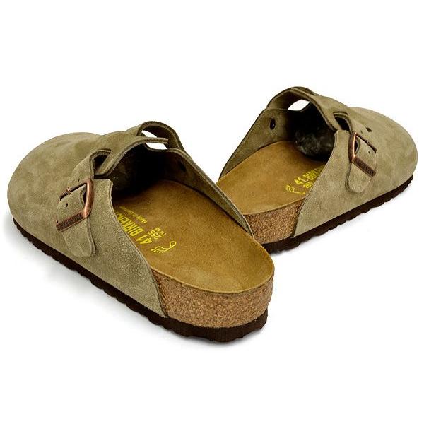 ビルケンシュトック サンダル レディース ボストン トープスエード BIRKENSTOCK BOSTON TAUPE SUEDE 060461｜denpcy｜03