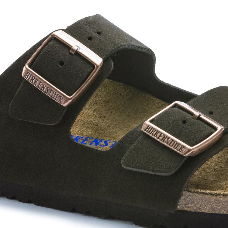 ビルケンシュトック アリゾナ ソフト フットベッド サンダル メンズ レディース モカ コンフォート BIRKENSTOCK ARIZONA SFB MOCHA 0951311-0951313｜denpcy｜09