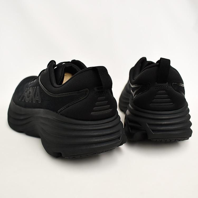 ホカオネオネ ボンダイ 8 ロード ランニング シューズ メンズ ブラック 厚底 タウン カジュアル HOKA ONE ONE M BONDI 8 BLACK 1123202-BBLC ボンダイ ONE BONDI