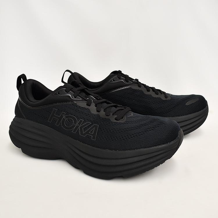 ホカオネオネ ボンダイ 8 ロード ランニング シューズ メンズ ブラック 厚底 タウン カジュアル HOKA ONE ONE M BONDI 8 BLACK 1123202-BBLC ボンダイ ONE BONDI