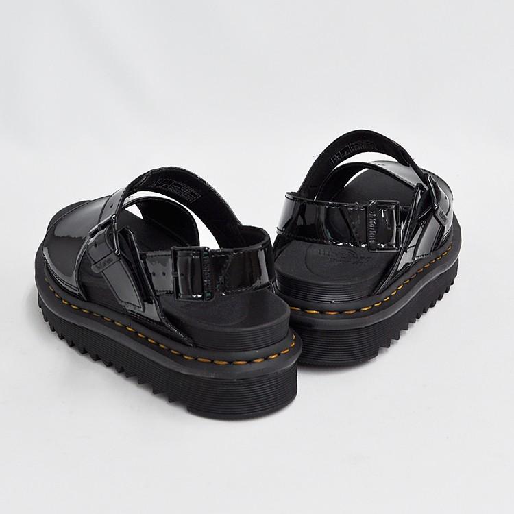 ドクターマーチン サンダル ヴォス レディース ブラック パテント 黒 Dr.Martens VOSS BLACK PATENT 25773001｜denpcy｜07