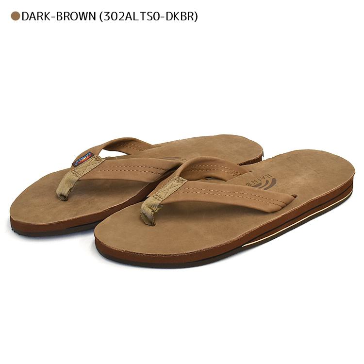 レインボーサンダルズ ダブルレイヤー ダブルミッドソール メンズ サンダル トング レザー プレミア クラシック PL CL RAINBOW SANDALS DOUBLE LAYER 302ALTS0｜denpcy｜09