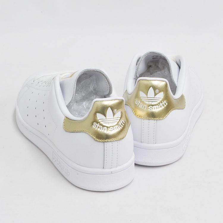 アディダス スタンスミス W レディース スニーカー ホワイト ゴールド 白 金 Adidas Stan Smith W White Gold Ee86 Ee86 Denpcy 通販 Yahoo ショッピング