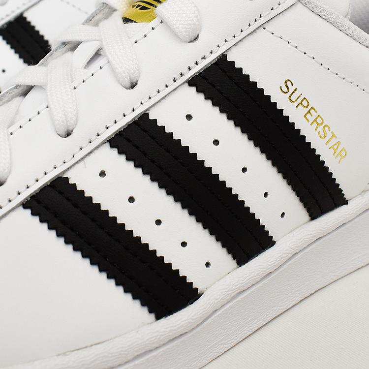 アディダス スーパースター J レディース スニーカー ホワイト/ブラック adidas SUPERSTAR J FU7712｜denpcy｜18