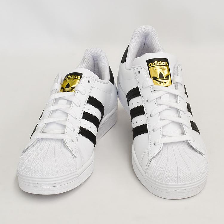 アディダス スーパースター J レディース スニーカー ホワイト/ブラック adidas SUPERSTAR J FU7712｜denpcy｜09