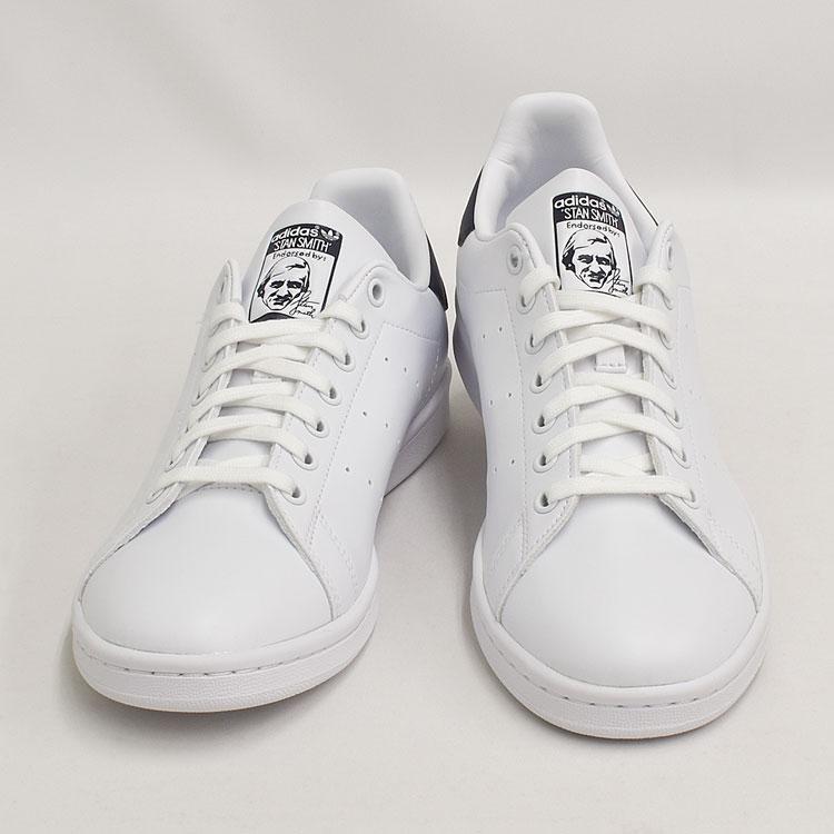 スニーカー スタンスミス アディダス オリジナルス メンズ レディース ホワイト/ネイビー adidas STANSMITH FX5501｜denpcy｜10