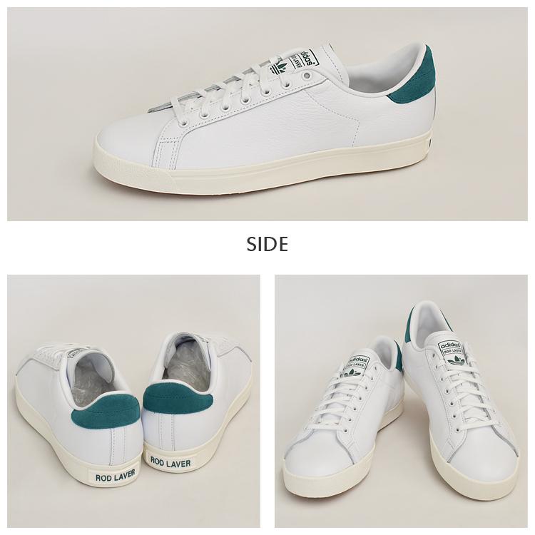 アディダス Adidas Originals メンズ スニーカー シューズ 靴 Rod Laver Trainers In White ホワイト Opcmilford Org