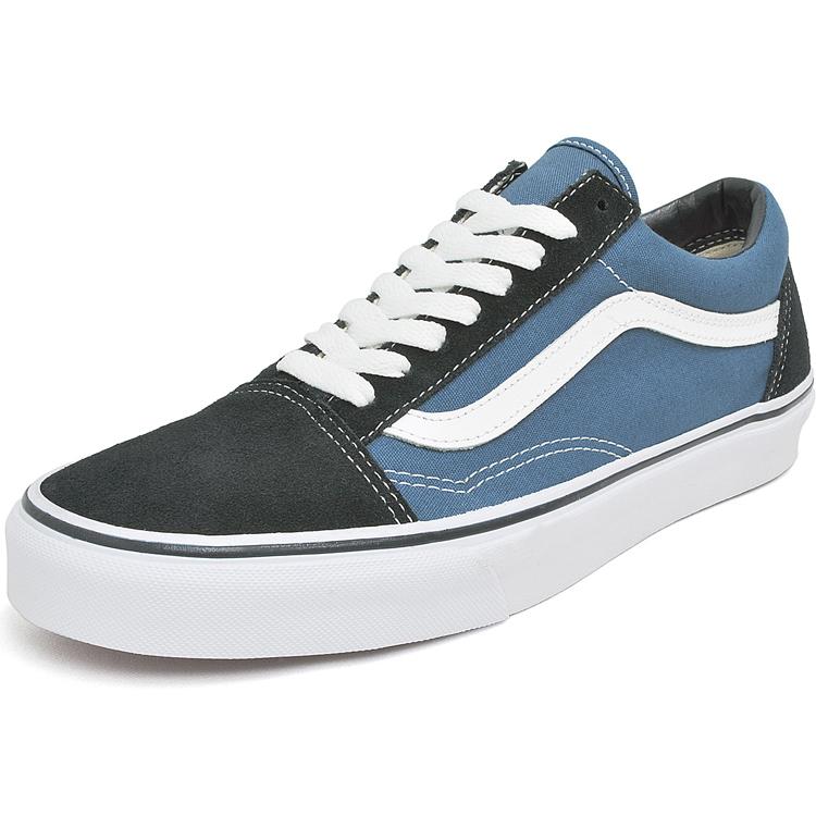 VANS バンズ オールドスクール スニーカー ネイビー メンズ レディース ローカット レザー キャンバス 靴 ヴァンズ OLD SKOOL NAVY VN000D3HNVY｜denpcy｜04