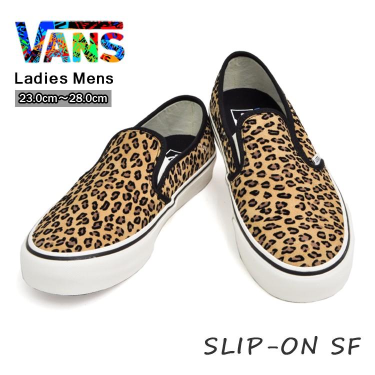 vans slip on mini leopard