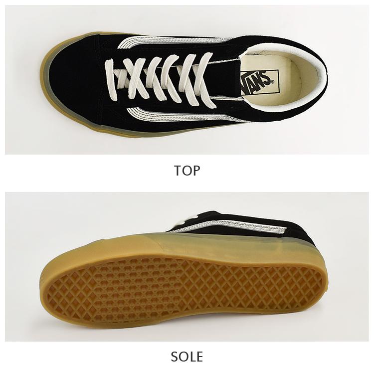 VANS バンズ スタイル 36 ダブルライト ブラック/マシュマロ/ガム メンズ スニーカー STYLE 36 DOUBLE LIGHT BLACK/MARSHMALLOW/GUM VN0A54F6B94｜denpcy｜03