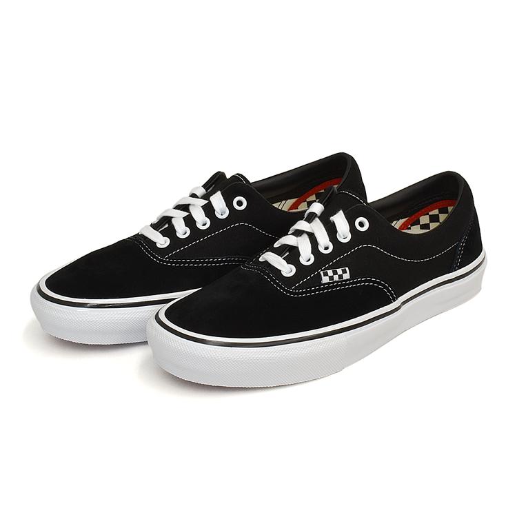 VANS バンズ スケートエラ ブラック/ホワイト メンズ スニーカー ヴァンズ スケートボード VANS SKATE ERA BLACK/WHITE SKATE CLASSICS VN0A5FC9Y28｜denpcy｜03