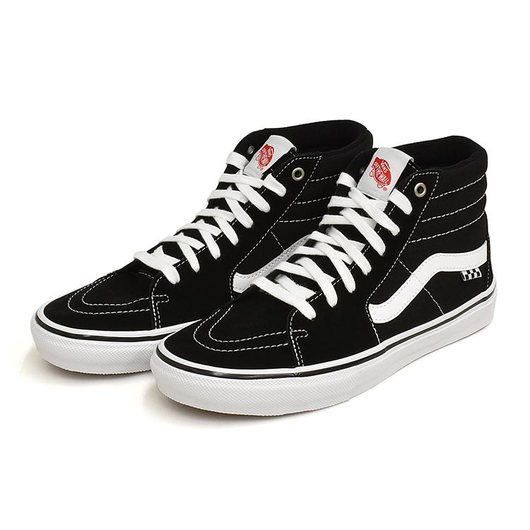 VANS バンズ スケート スケートハイ ブラック/ホワイト メンズ スニーカー スケハイ ヴァンズ SKATE SK8-HI VN0A5FCCY28｜denpcy｜03