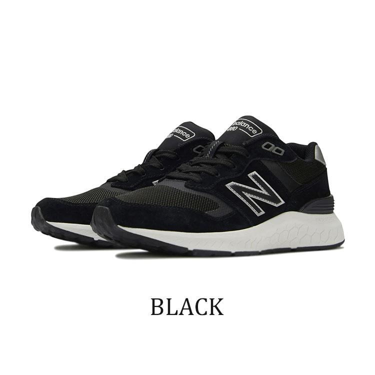 ニューバランス スニーカー WW880 2E レディース ウォーキングシューズ ブラック グレー 靴 黒 灰 BLACK GRAY New Balance 880 v6｜denpcy｜02