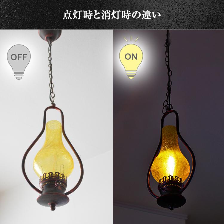 アンティーク　レトロ照明　照明レトロ　ペンダントライト　黄色　イエロー Amazon.co.jp : KIVEN 3個入 黄色い レトロペンダントライト 長