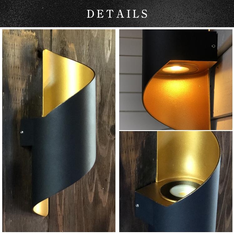 ゴールド ブラケットライト ウォールライト 壁付け 間接照明 壁掛け