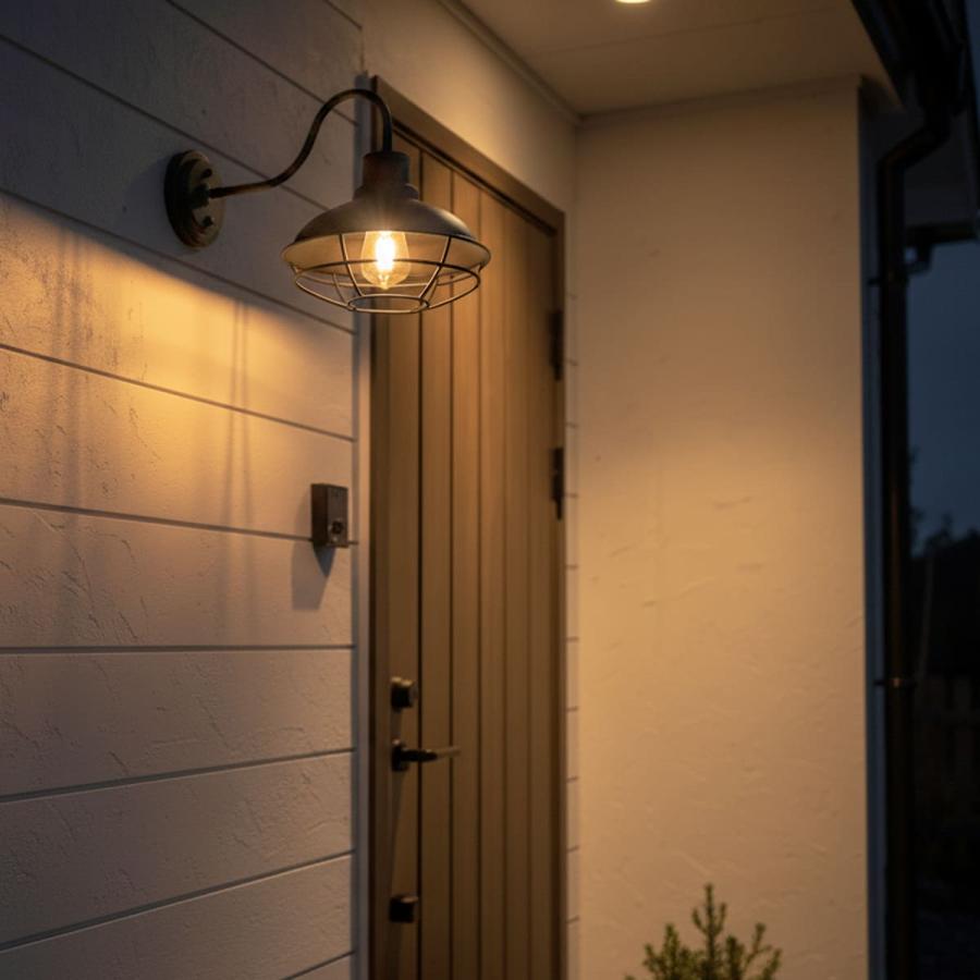 傘 ポーチライト ブラケットライト ウォールライト LED 照明