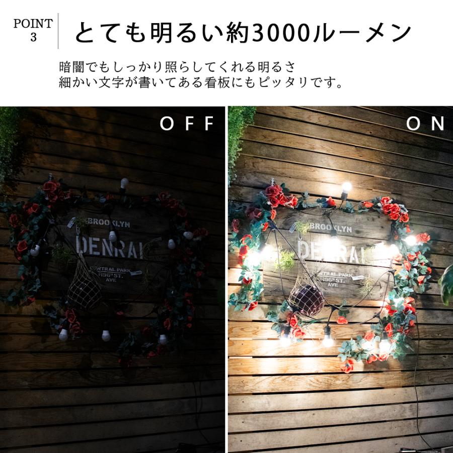 ストリングライト キャンプライト デコレーションライト グランピング