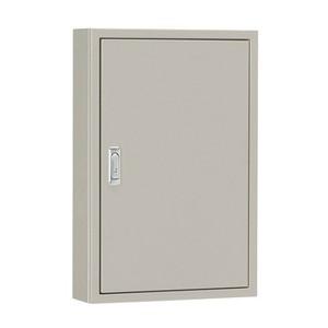 日東工業 S12-63 [S] 盤用キャビネット 鉄板製/屋内用　露出形 鉄製基板付 片扉 ライトベージュ塗装