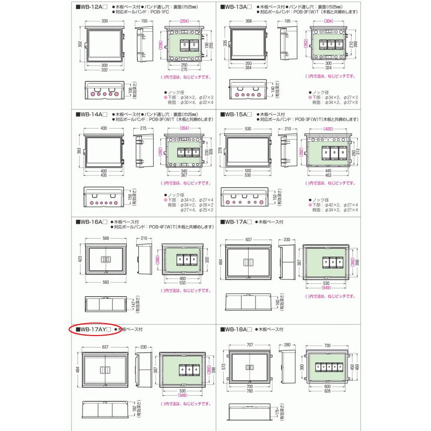 未来工業 WB-17AYJ ベージュ色 ウォルボックス (屋根付 ヨコ型 未来工業 WB-17AYJ ベージュ色 ウォルボックス (屋根付 ヨコ型